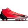 Chuteiras de futebol Nike Mercurial Superfly 6 Academy CR7 Mg M AJ3541 600 preto, laranja vermelho