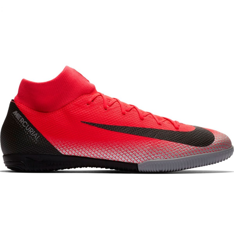 Chuteiras Nike Mercurial Superfly X 6 Academy CR7 Ic M AJ3567 600 multicolorido vermelho