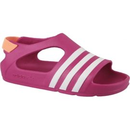 Sandálias Adidas Adilette Play I Jr B25030 rosa