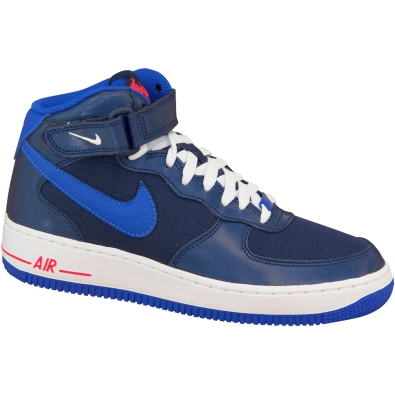 Tênis Nike Air Force 1 Mid Gs W 314195-412 azul marinho