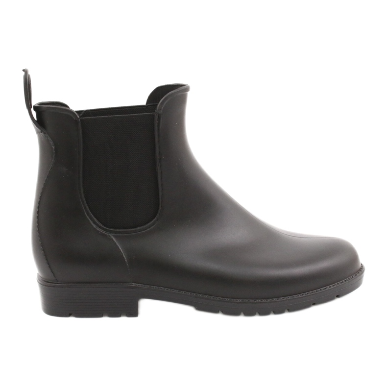 American Club Botas negras femininas, botas foscas kal15/22 preto American Club Botas negras femininas, botas foscas kal15/22 preto