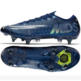 Chuteiras Nike Mercurial Vapor 13 Elite Mds SG-Pro Ac M CK2032-401 azul marinho azul marinho