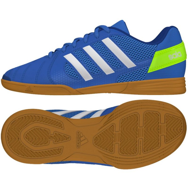 Sapatos de interior adidas Top Sala Jr FV2632 azul azul