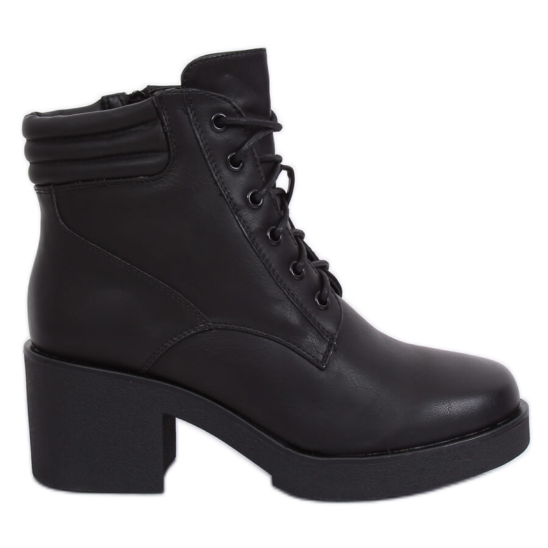 Botas pretas com solas grossas 2097 Preto