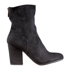 SHELOVET Botas de cano altas pretas preto