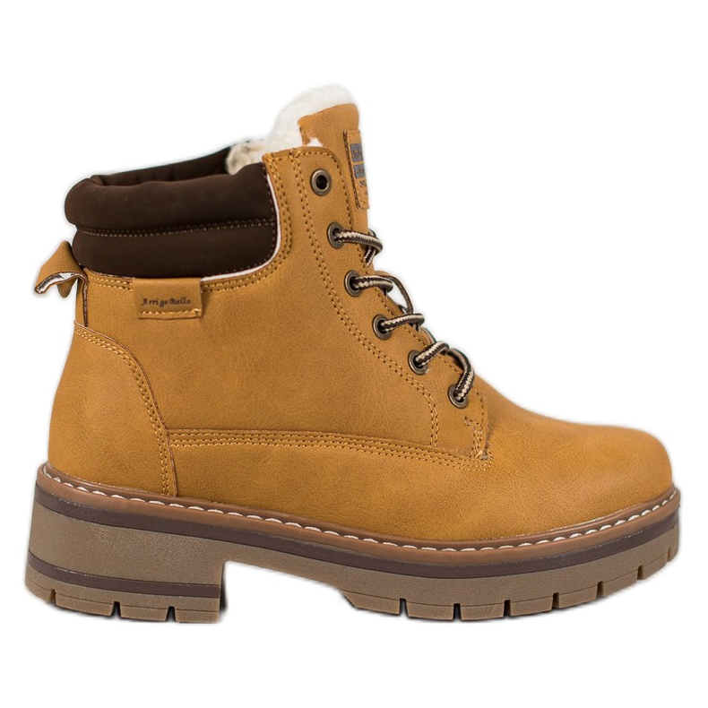Arrigo Bello Botas quentes de caminhada castanho