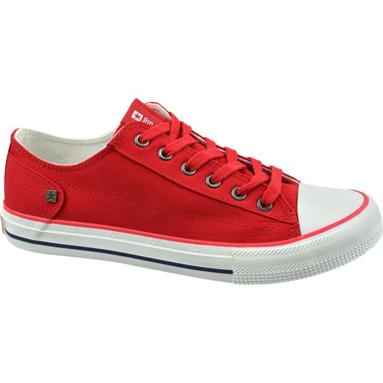 Sapatos Big Star W DD274339 vermelho