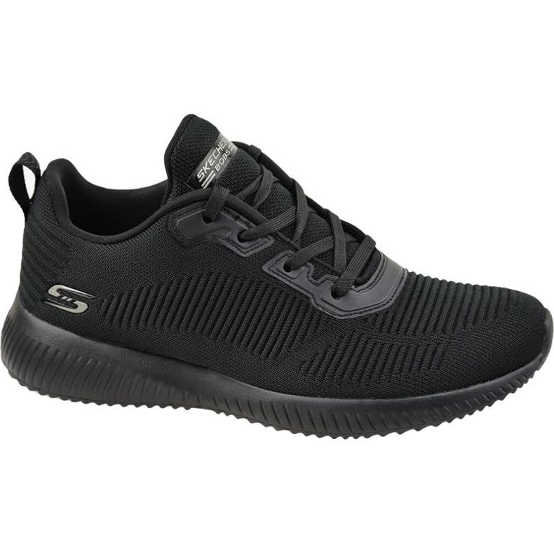 Skechers Bobs Squad W 32504-BBK Shoes preto