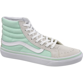 Sapatos Vans Sk8-Hi Slim W VA32R2MQV marrom multicolorido