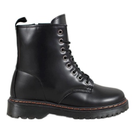 SHELOVET Trabalhadores negros com couro ecológico preto