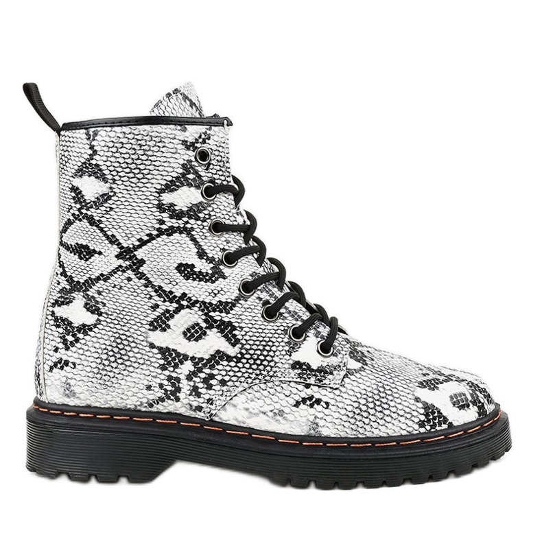 Botas isoladas Snake DJH01-1 branco preto