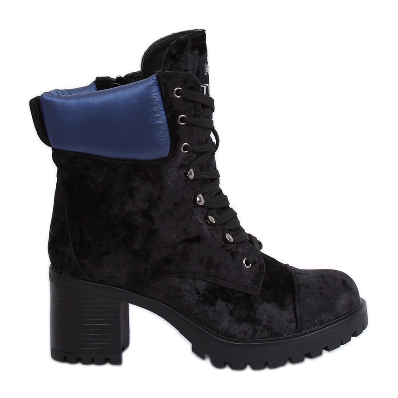 Trabalhadores de veludo preto K1835203 Negro