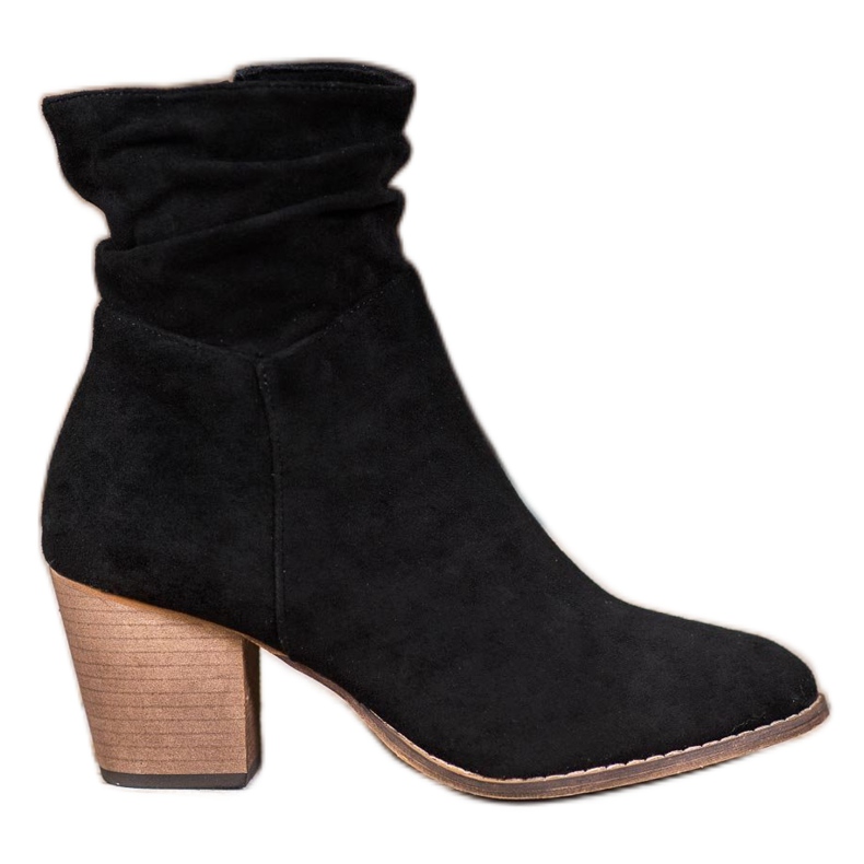 SHELOVET Botas casuais em uma postagem preto