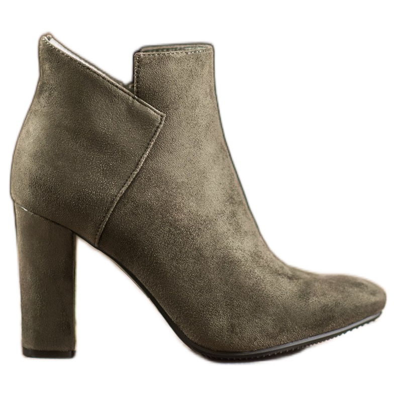 Botas de camurça sexy VINCEZA verde