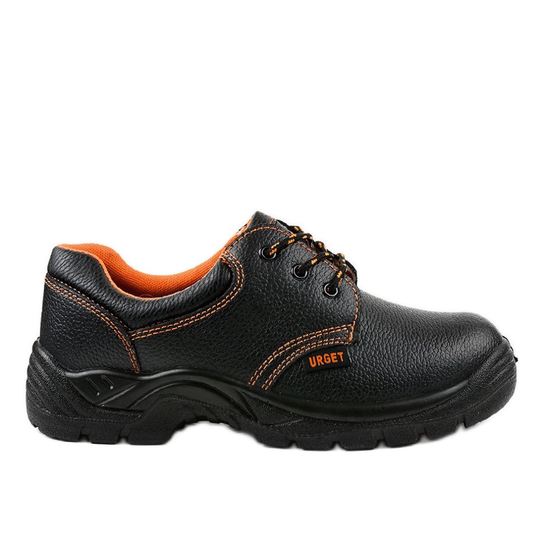 Sapatos de segurança masculinos negros HX117 preto