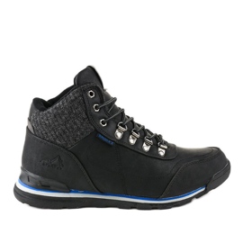 Botas de neve pretas isoladas do MXC-7585 preto