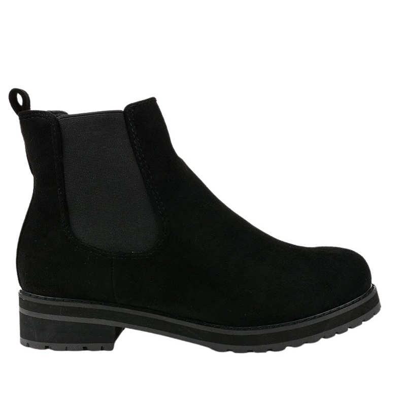 Botas isoladas pretas F-3799 preto