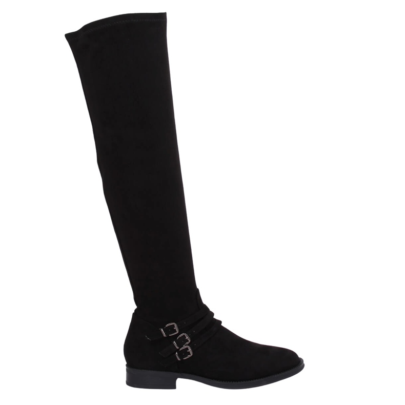 Botas de camurça preta K1807811 Negro preto
