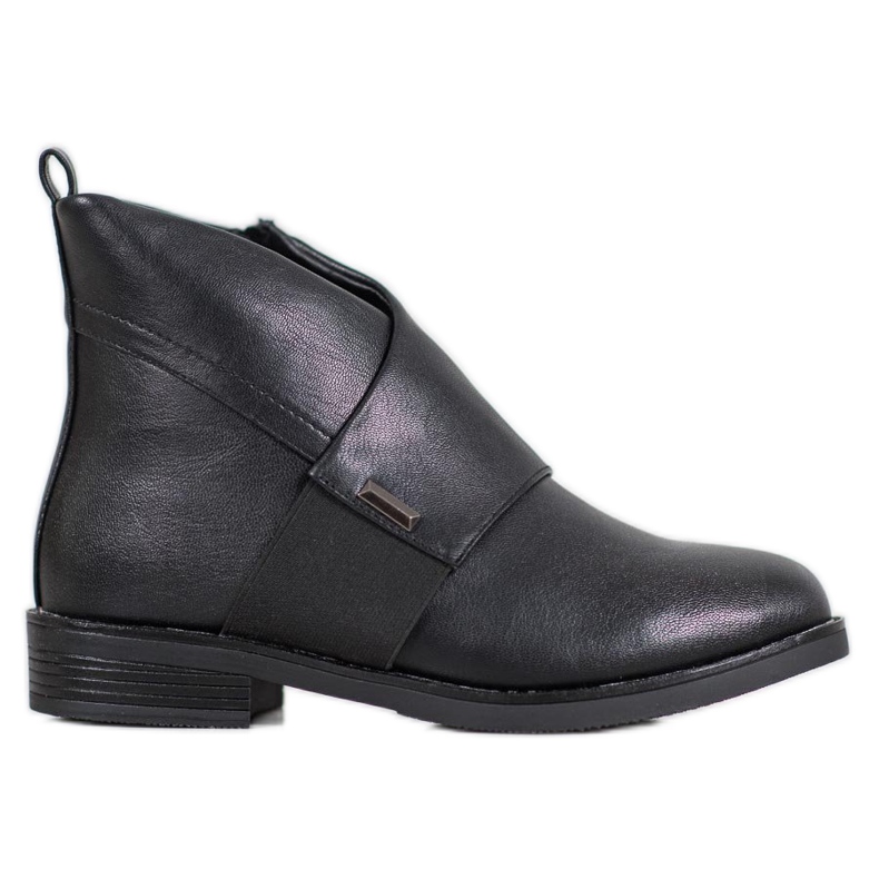 ENPLUS Botas Pretas Elegantes preto