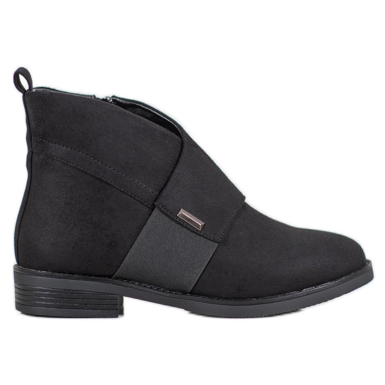 ENPLUS Botas Pretas Elegantes preto