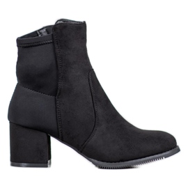 J. Star Botas pretas preto