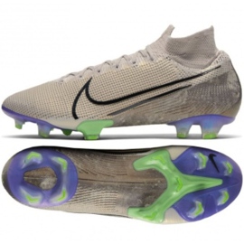 Chuteiras Nike Mercurial Superfly 7 Elite Fg M AQ4174-005 bege bege Chuteiras Nike Mercurial Superfly 7 Elite Fg M AQ4174-005 bege bege