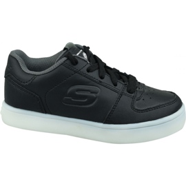 Sapatilhas Skechers Energy Lights Jr 90601L-BLK preto
