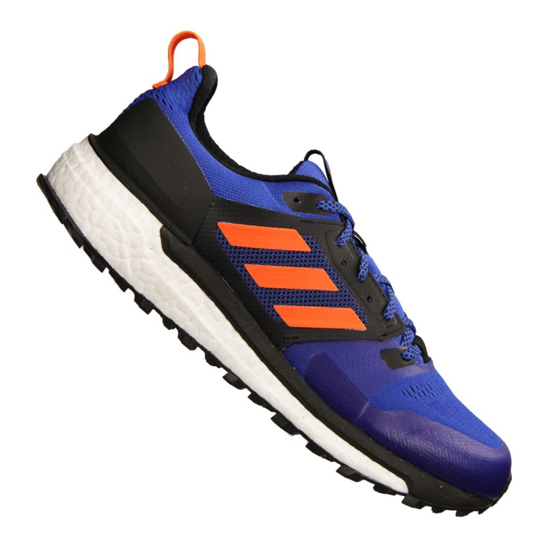 Sapatos Adidas Supernova Trail M BB6622 azul multicolorido