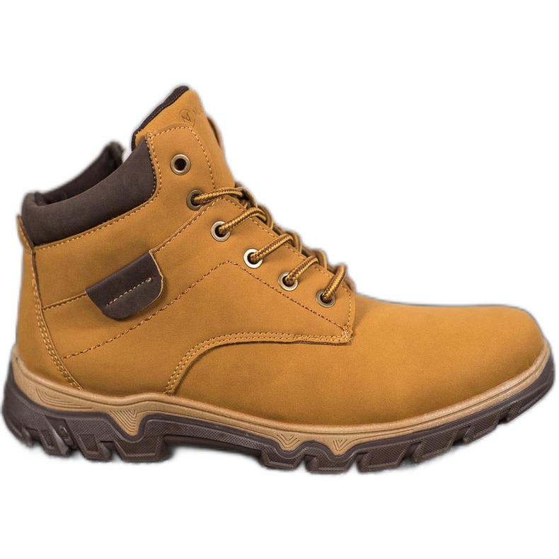 Sapatos de renda MCKEYLOR castanho