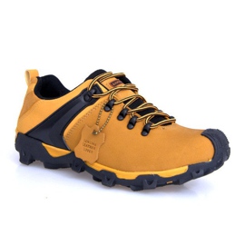 Botas Trekking Couro Nat 399 Camel marrom