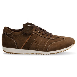 Sapatos, Ténis. Couro NAT. N45 Brown marrom