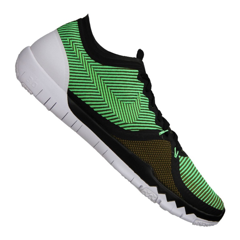 Tênis de treinamento Nike Free Trainer 3.0 V4 M 749361-033 preto verde
