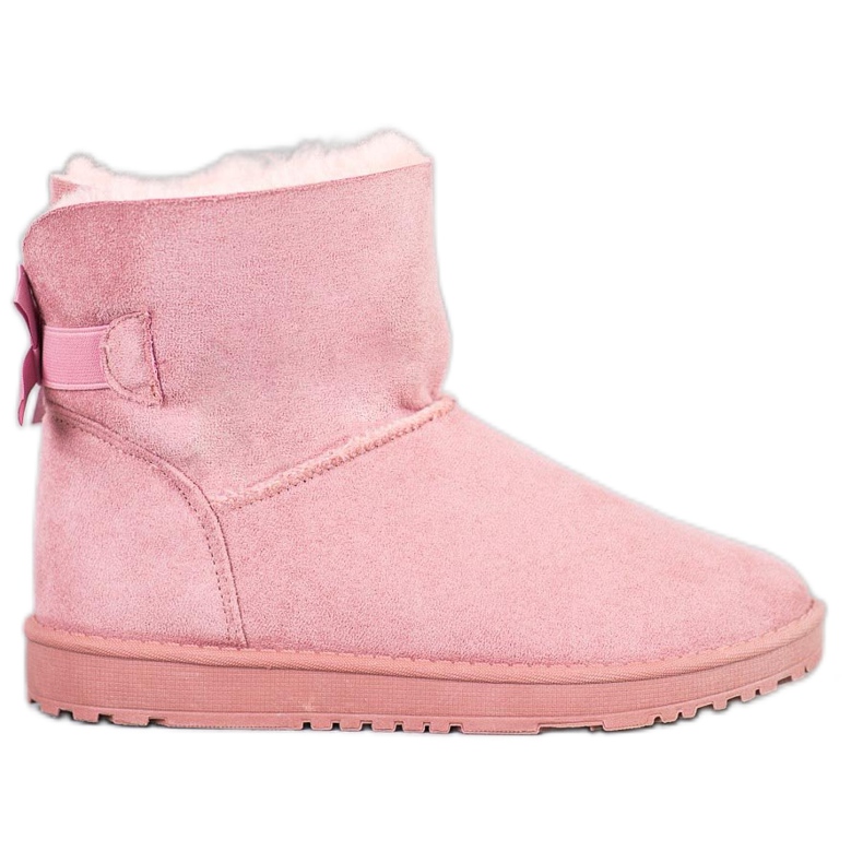 Haver Mukluki confortável rosa