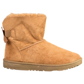 Haver Mukluki confortável marrom