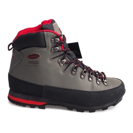 Sapatos de trekking profissionais 6540 cinza Sapatos de trekking profissionais 6540 cinza