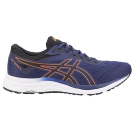 Tênis de corrida Asics Gel-Excite 6 M 1011A165-400 azul marinho Tênis de corrida Asics Gel-Excite 6 M 1011A165-400 azul marinho