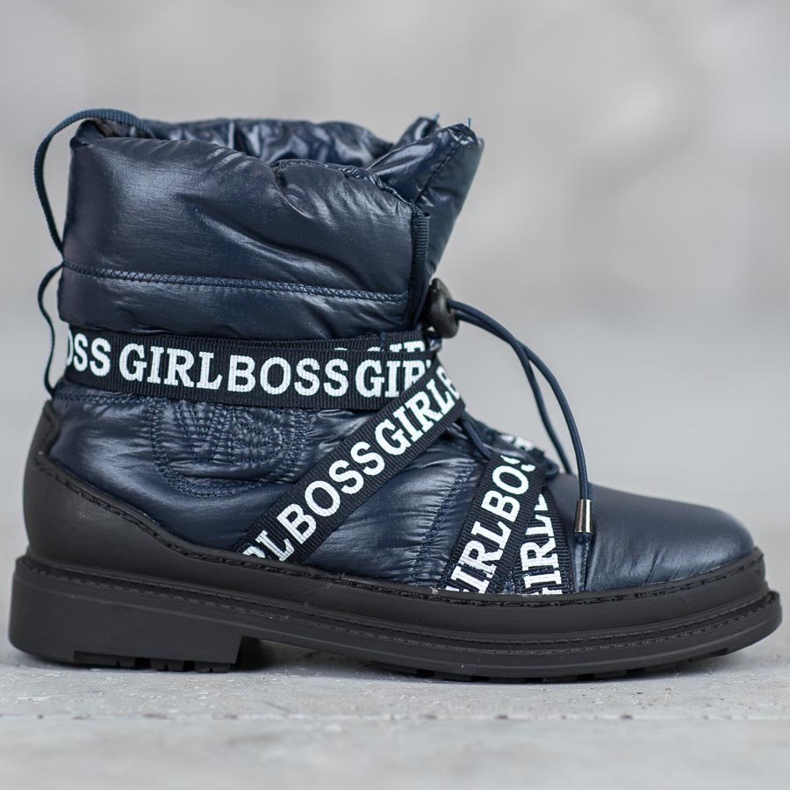 Vices Botas de neve Girl Boss azul