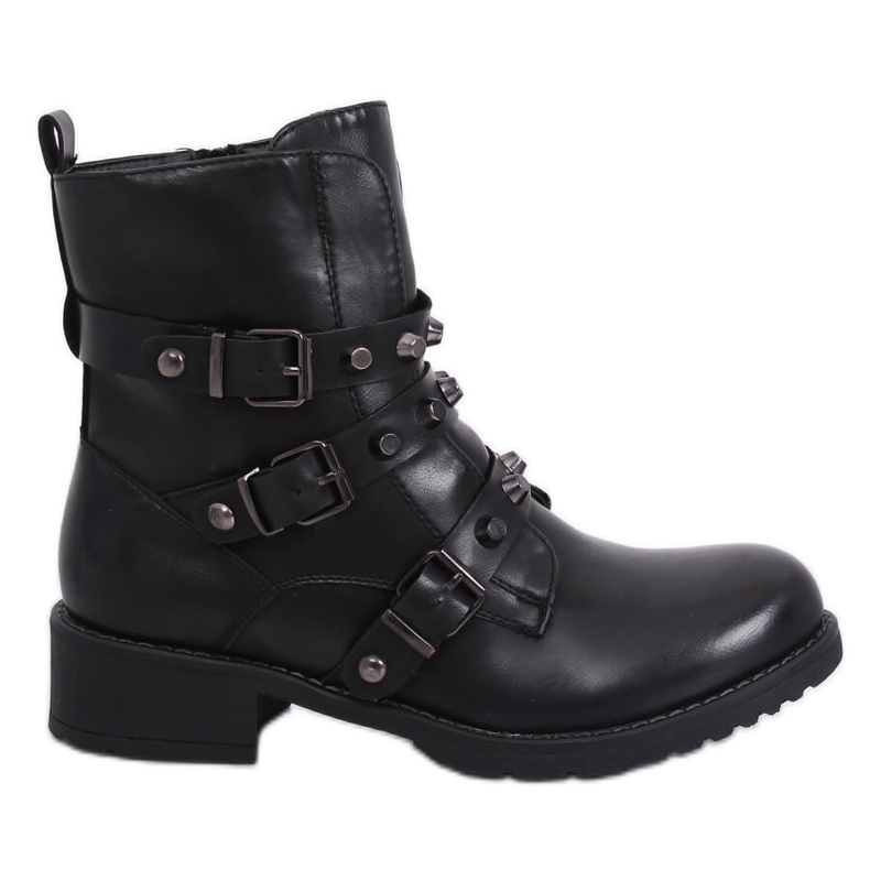 Botas militares pretas Z195 pretas preto