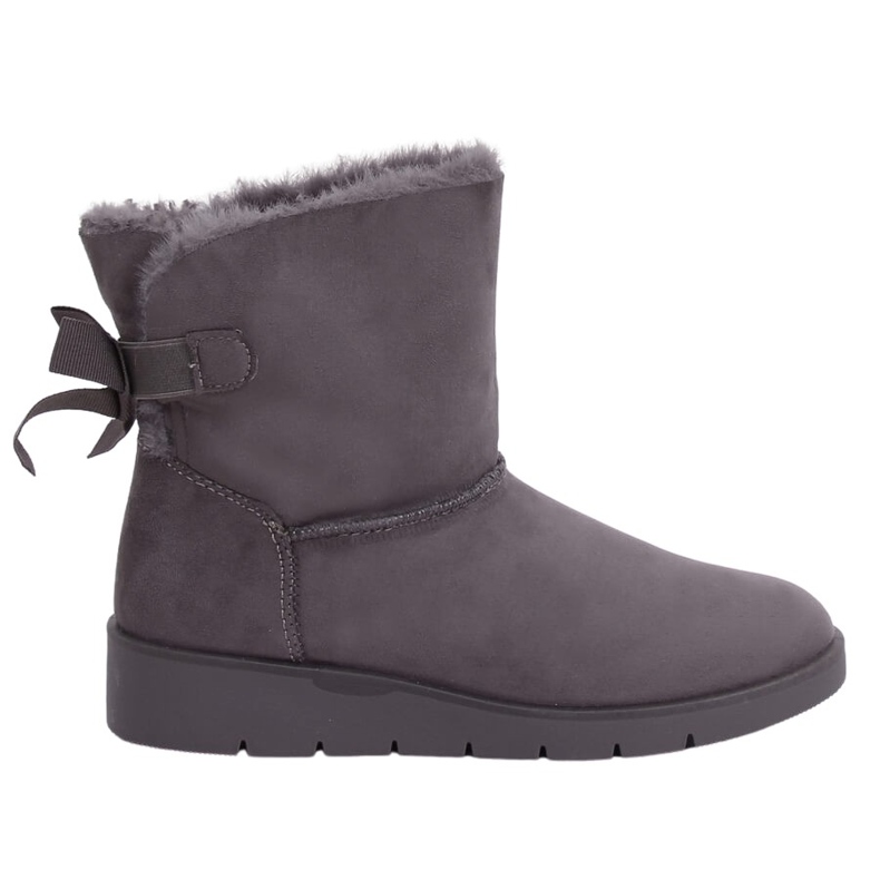 Botas de neve femininas cinza A-3 Gray