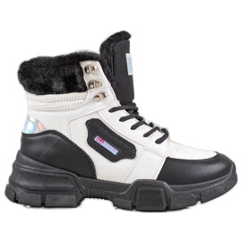 Yes Mile Tênis Com Pele branco preto