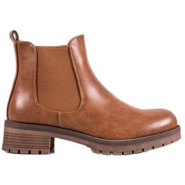 SDS Botas marrons Chelsea marrom