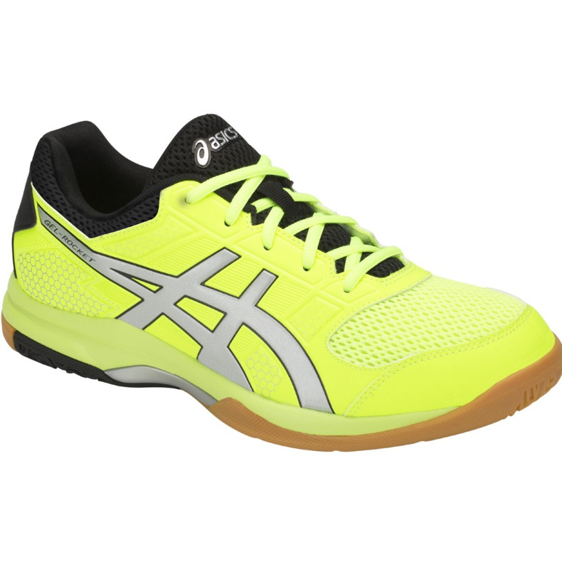 Tênis de voleibol Asics Gel-Rocket 8 M B706Y-750 multicolorido amarelo