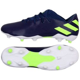 Sapatos Adidas Nemeziz Messi 19.3 Fg M EF1806 roxo azul-marinho