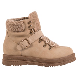 Botas VICES elegantes marrom