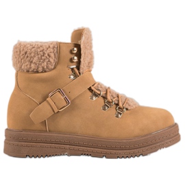 Botas VICES elegantes marrom