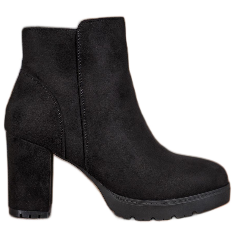 Super Mode Botas elegantes no poste preto