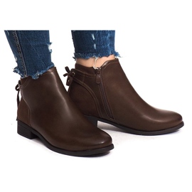 Botas quentes J606 Camel marrom