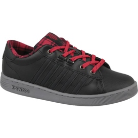 Sapatos K-Swiss Hoke Plaid Jr 85111-050 preto