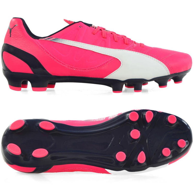 Chuteira Puma Evo Speed ​​3.3 Fg M 103014 03 rosa rosa