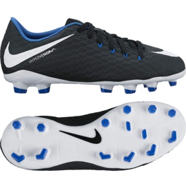 Nike Hypervenom Phelon Iii Fg Jr 852595-002 preto preto
